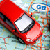 Map, car, key