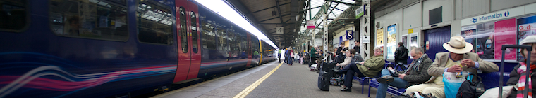 Train railway station